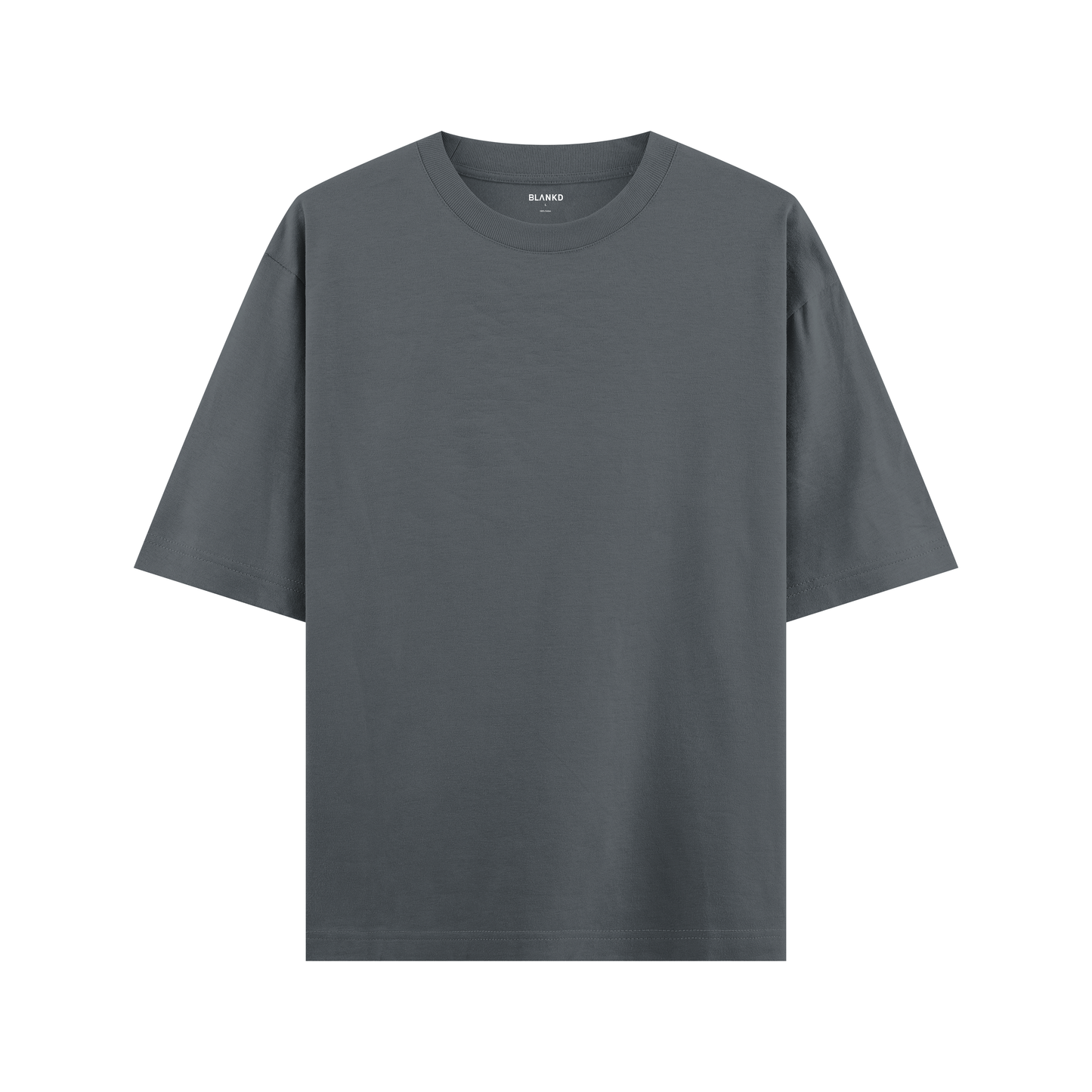 Timeless Oversized Tee – Dark Grey (240 GSM)