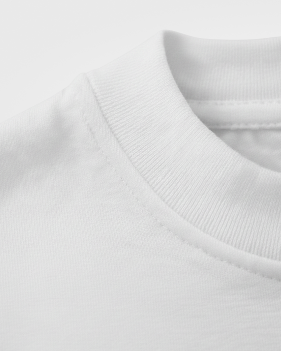 Timeless Oversized Tee – White(240 GSM)