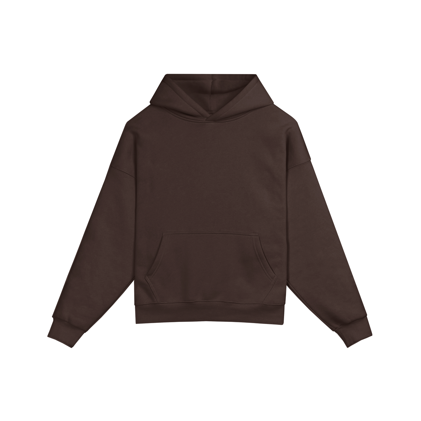 Timeless Oversized Hoodie – Coffe Brown (350 GSM)