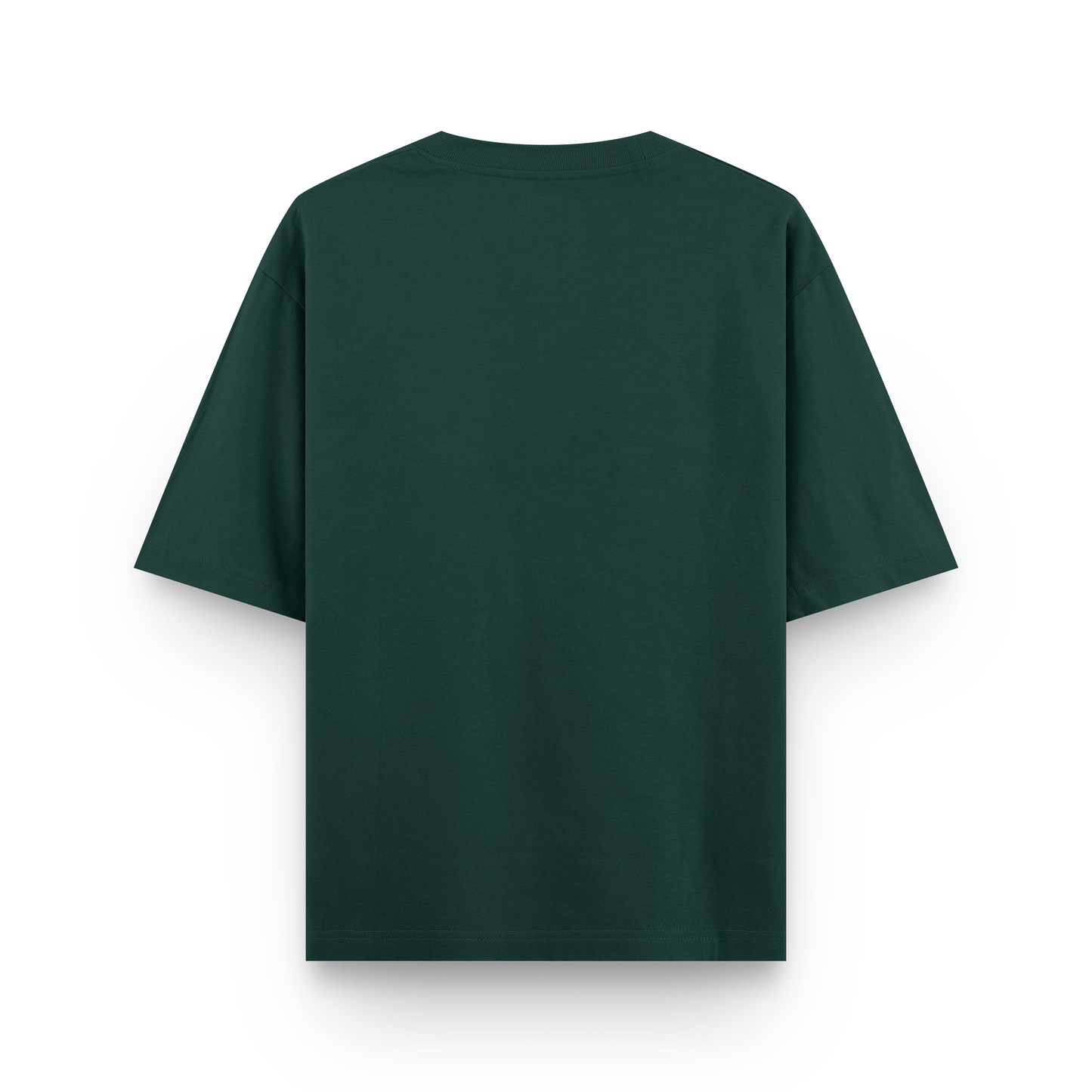 Timeless Oversized Tee – Dark Green (240 GSM)