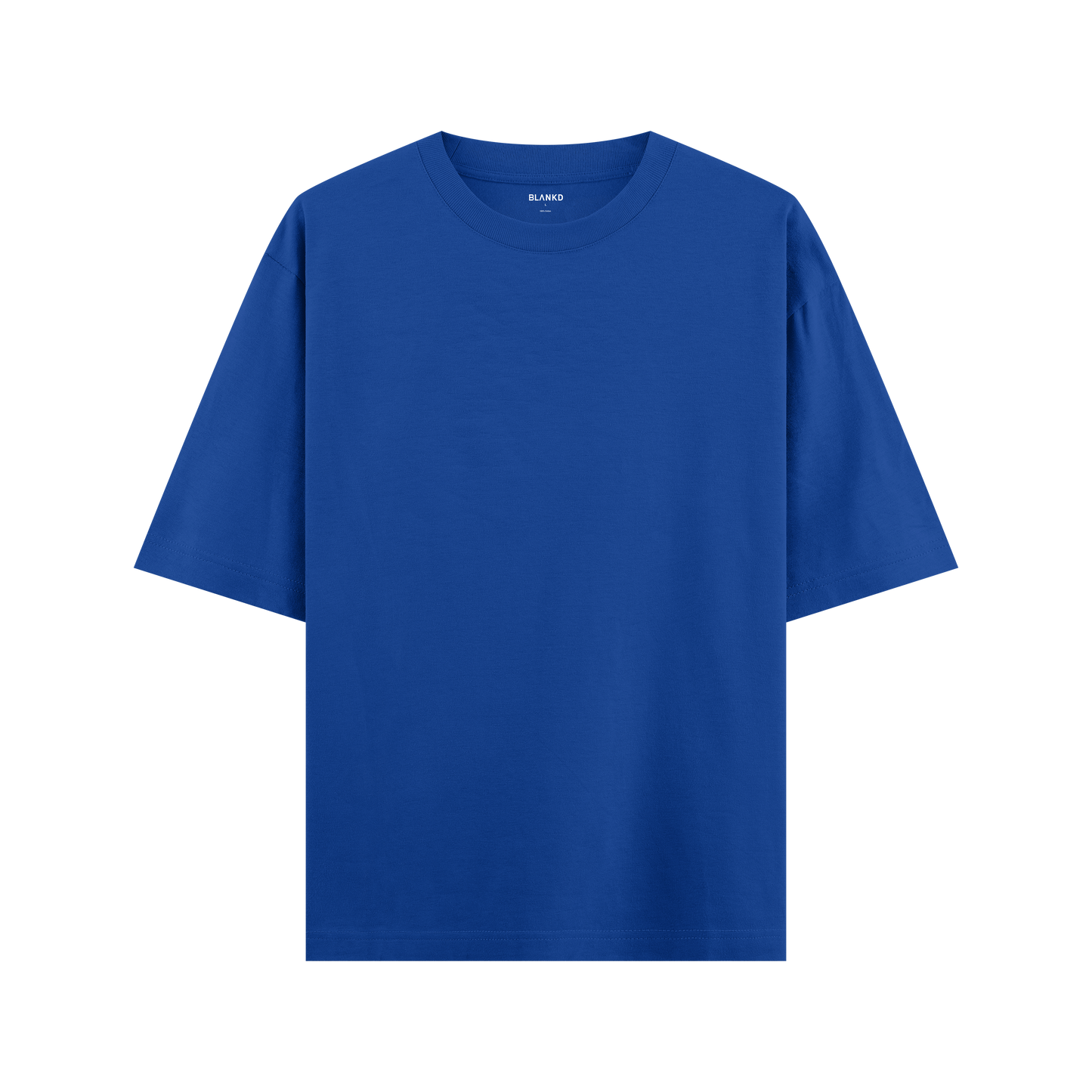 Timeless Oversized Tee – Royal Blue (240 GSM)