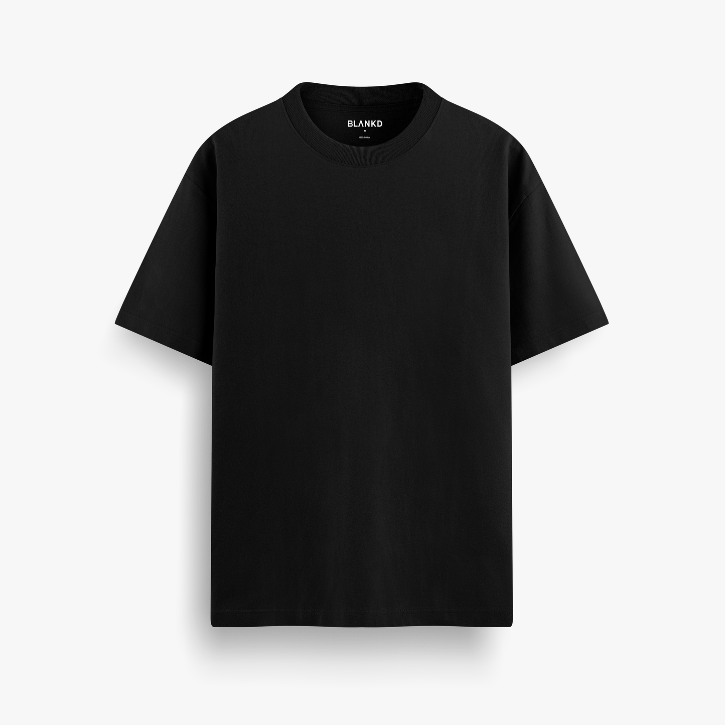 Timeless Regular Fit Tee – Black (210 GSM)
